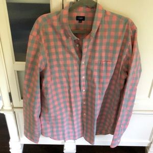 J Crew Gingham XL